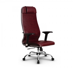 Кресло руководителя Метта Metta L 1m 38K2/4D Комплект 7 Темно-бордовое