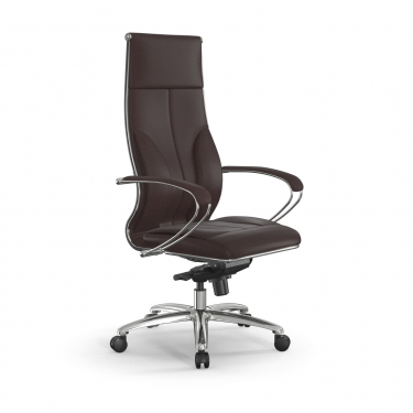 Кресло руководителя Метта Мetta L 1m 46/K Infinity Easy Clean MPES Комплект 1 Темно-коричневое