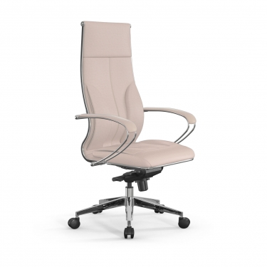Кресло руководителя Метта Мetta L 1m 46/K Infinity Easy Clean MPES Комплект 2 Молочное