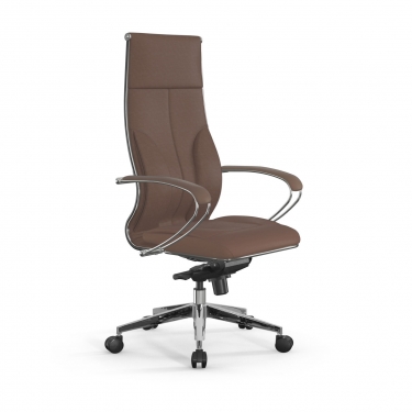 Кресло руководителя Метта Мetta L 1m 46/K Infinity Easy Clean MPES Комплект 2 Светло-коричневое