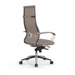 Кресло руководителя Метта Мetta L 1m 46/K Infinity Easy Clean MPES Комплект 2 Темно-бежевое