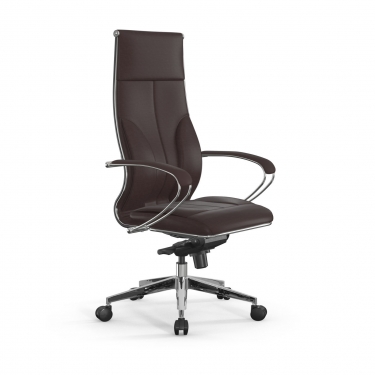 Кресло руководителя Метта Мetta L 1m 46/K Infinity Easy Clean MPES Комплект 2 Темно-коричневое