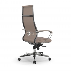 Кресло руководителя Метта Мetta L 1m 46/K Infinity Easy Clean MPES Комплект 3 Темно-бежевое