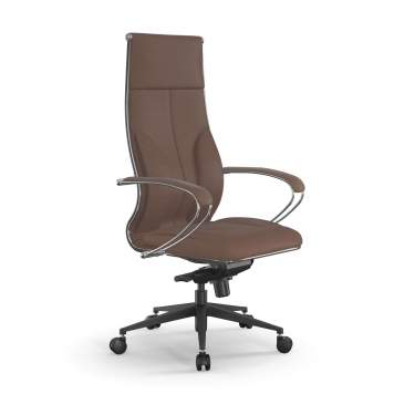 Кресло руководителя Метта Мetta L 1m 46/K Infinity Easy Clean MPES Комплект 4 Светло-коричневое