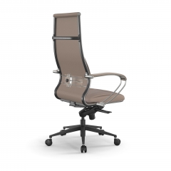 Кресло руководителя Метта Мetta L 1m 46/K Infinity Easy Clean MPES Комплект 4 Темно-бежевое