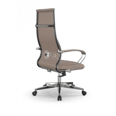 Кресло руководителя Метта Мetta L 1m 46/K Infinity Easy Clean MPES Комплект 5 Темно-бежевое