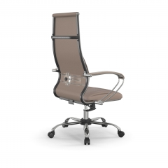 Кресло руководителя Метта Мetta L 1m 46/K Infinity Easy Clean MPES Комплект 7 Темно-бежевое