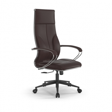 Кресло руководителя Метта Мetta L 1m 46/K Infinity Easy Clean MPES Комплект 8 Темно-коричневое