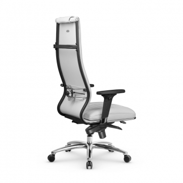Кресло руководителя Метта Мetta L 1m 50M/2D Infinity Easy Clean MPES Комплект 1 Молочное