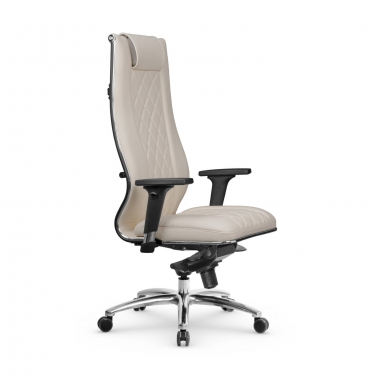 Кресло руководителя Метта Мetta L 1m 50M/2D Infinity Easy Clean MPES Комплект 1 Светло-бежевое