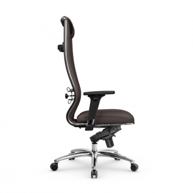 Кресло руководителя Метта Мetta L 1m 50M/2D Infinity Easy Clean MPES Комплект 1 Темно-коричневое