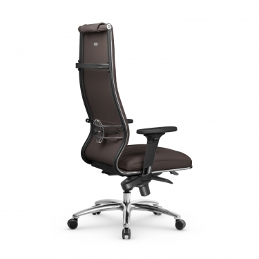 Кресло руководителя Метта Мetta L 1m 50M/2D Infinity Easy Clean MPES Комплект 1 Темно-коричневое