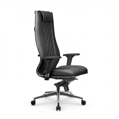 Кресло руководителя Метта Мetta L 1m 50M/2D Infinity Easy Clean MPES Комплект 2 Черное