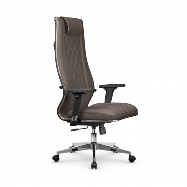 Кресло руководителя Метта Мetta L 1m 50M/2D Infinity Easy Clean MPES Комплект 3 Серое