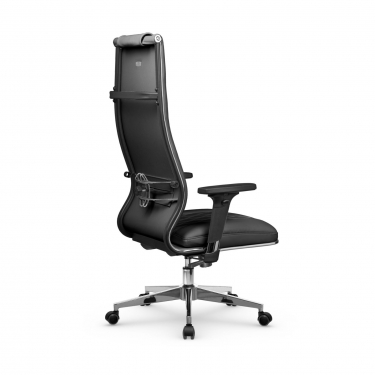 Кресло руководителя Метта Мetta L 1m 50M/2D Infinity Easy Clean MPES Комплект 3 Черное