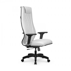 Кресло руководителя Метта Мetta L 1m 50M/2D Infinity Easy Clean MPES Комплект 4 Белое