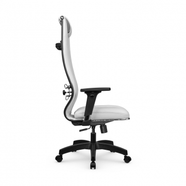 Кресло руководителя Метта Мetta L 1m 50M/2D Infinity Easy Clean MPES Комплект 4 Молочное