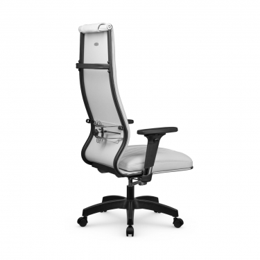 Кресло руководителя Метта Мetta L 1m 50M/2D Infinity Easy Clean MPES Комплект 4 Молочное