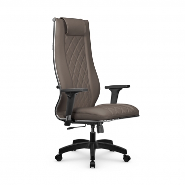 Кресло руководителя Метта Мetta L 1m 50M/2D Infinity Easy Clean MPES Комплект 4 Серое