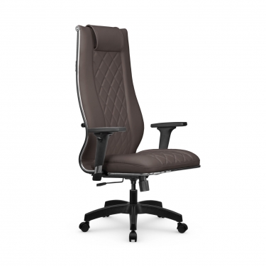 Кресло руководителя Метта Мetta L 1m 50M/2D Infinity Easy Clean MPES Комплект 4 Черное