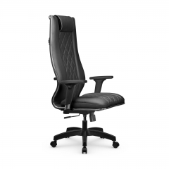 Кресло руководителя Метта Мetta L 1m 50M/2D Infinity Easy Clean MPES Комплект 4 Черное