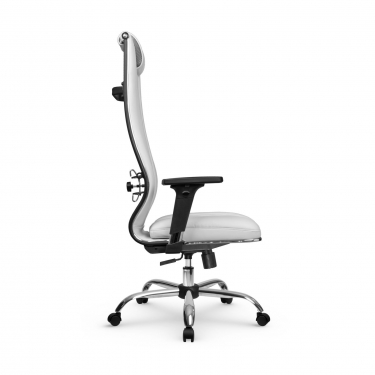 Кресло руководителя Метта Мetta L 1m 50M/2D Infinity Easy Clean MPES Комплект 5 Молочное