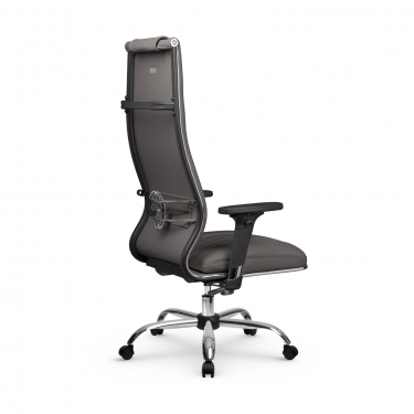 Кресло руководителя Метта Мetta L 1m 50M/2D Infinity Easy Clean MPES Комплект 5 Серое