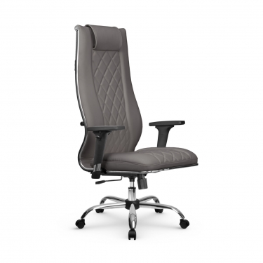 Кресло руководителя Метта Мetta L 1m 50M/2D Infinity Easy Clean MPES Комплект 5 Серое