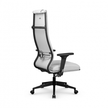 Кресло руководителя Метта Мetta L 1m 50M/2D Infinity Easy Clean MPES Комплект 6 Молочное