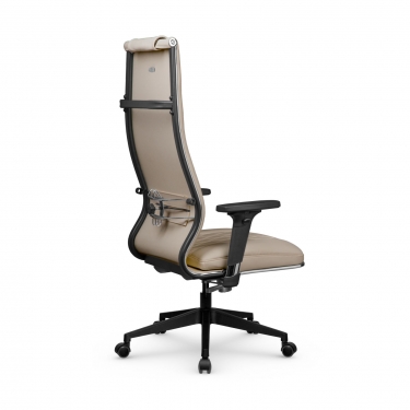 Кресло руководителя Метта Мetta L 1m 50M/2D Infinity Easy Clean MPES Комплект 6 Темно-бежевое