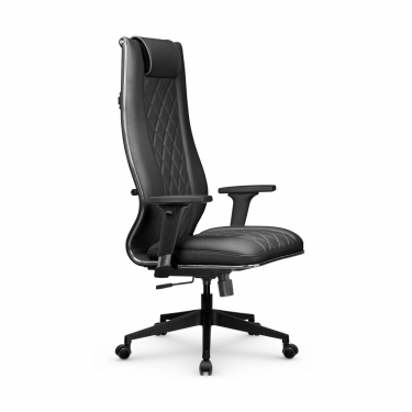 Кресло руководителя Метта Мetta L 1m 50M/2D Infinity Easy Clean MPES Комплект 6 Черное