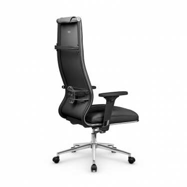 Кресло руководителя Метта Мetta L 1m 50M/2D Infinity Easy Clean MPES Комплект 7 Черное