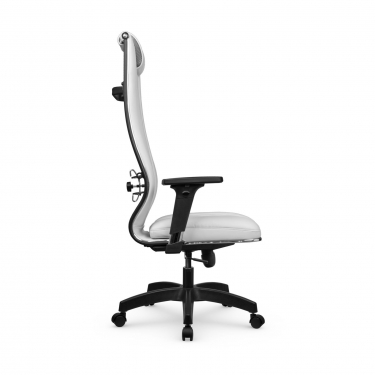 Кресло руководителя Метта Мetta L 1m 50M/2D Infinity Easy Clean MPES Комплект 8 Молочное