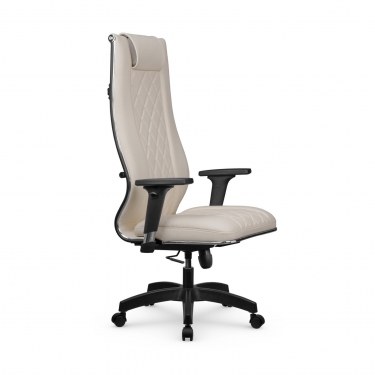 Кресло руководителя Метта Мetta L 1m 50M/2D Infinity Easy Clean MPES Комплект 8 Светло-бежевое