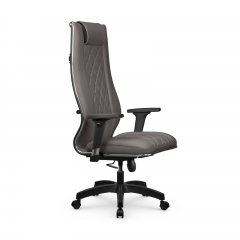 Кресло руководителя Метта Мetta L 1m 50M/2D Infinity Easy Clean MPES Комплект 8 Серое