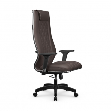 Кресло руководителя Метта Мetta L 1m 50M/2D Infinity Easy Clean MPES Комплект 8 Темно-коричневое