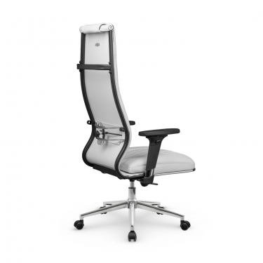 Кресло руководителя Метта Мetta L 1m 50M/2D Infinity Easy Clean MPES Комплект 9 Белое