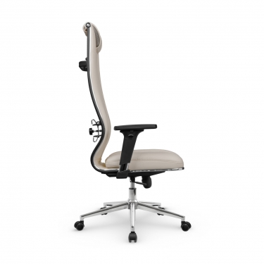 Кресло руководителя Метта Мetta L 1m 50M/2D Infinity Easy Clean MPES Комплект 9 Темно-бежевое