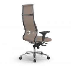 Кресло руководителя Метта Мetta L 1m 46/2D Infinity Easy Clean MPES Комплект 1 Темно-бежевое
