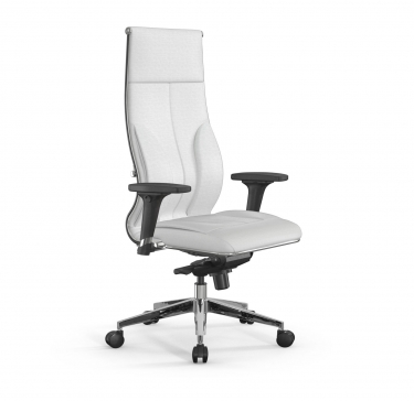 Кресло руководителя Метта Мetta L 1m 46/2D Infinity Easy Clean MPES Комплект 2 Белое