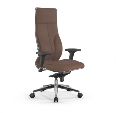 Кресло руководителя Метта Мetta L 1m 46/2D Infinity Easy Clean MPES Комплект 2 Светло-коричневое