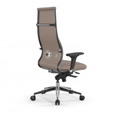 Кресло руководителя Метта Мetta L 1m 46/2D Infinity Easy Clean MPES Комплект 2 Темно-бежевое