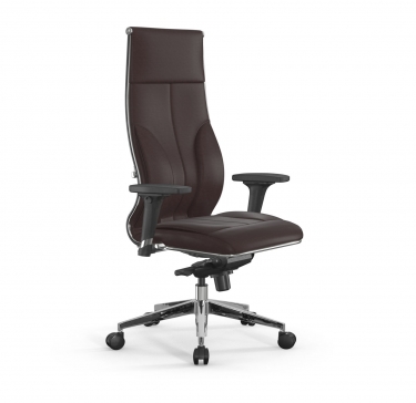 Кресло руководителя Метта Мetta L 1m 46/2D Infinity Easy Clean MPES Комплект 2 Темно-коричневое