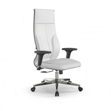 Кресло руководителя Метта Мetta L 1m 46/2D Infinity Easy Clean MPES Комплект 3 Белое