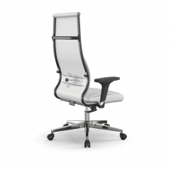 Кресло руководителя Метта Мetta L 1m 46/2D Infinity Easy Clean MPES Комплект 3 Белое