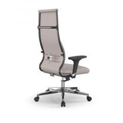 Кресло руководителя Метта Мetta L 1m 46/2D Infinity Easy Clean MPES Комплект 3 Светло-бежевое