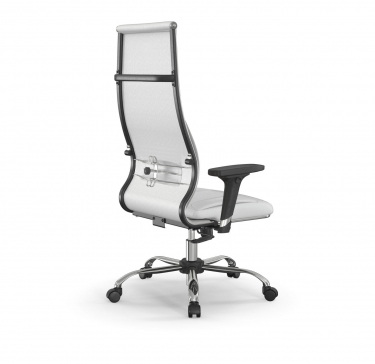 Кресло руководителя Метта Мetta L 1m 46/2D Infinity Easy Clean MPES Комплект 5 Белое