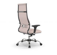 Кресло руководителя Метта Мetta L 1m 46/2D Infinity Easy Clean MPES Комплект 5 Молочное