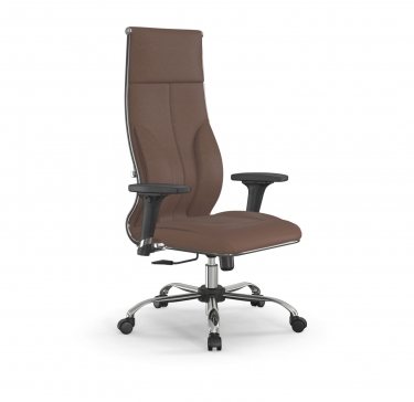 Кресло руководителя Метта Мetta L 1m 46/2D Infinity Easy Clean MPES Комплект 5 Светло-коричневое