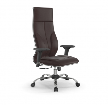 Кресло руководителя Метта Мetta L 1m 46/2D Infinity Easy Clean MPES Комплект 5 Темно-коричневое